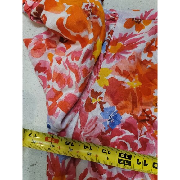 Cake For Dinner Floral Mini Dress Ruffle Long Sleeve XS - Picture 5 of 5